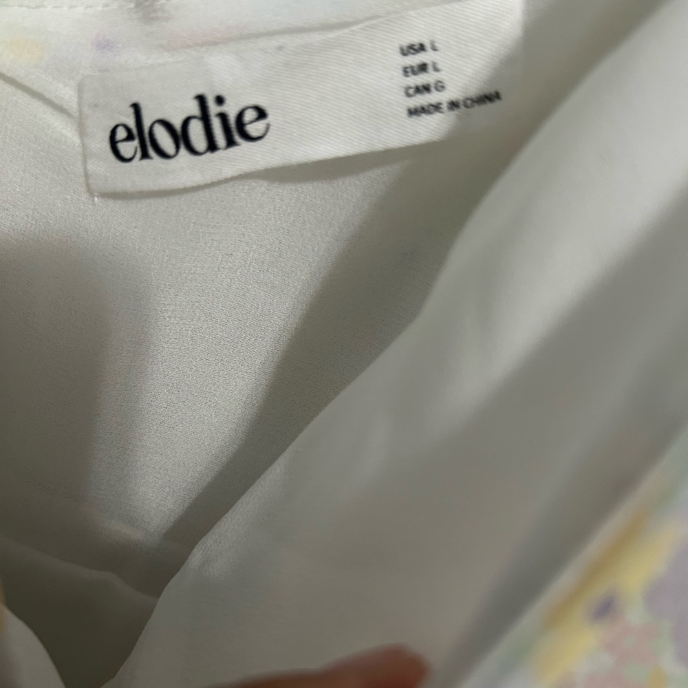 ELODIE Large Floral Ruffled Sundress - Picture 5 of 5